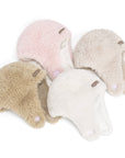 Baby Toddler Soft Knit Earflap Hat with Chin Strap
