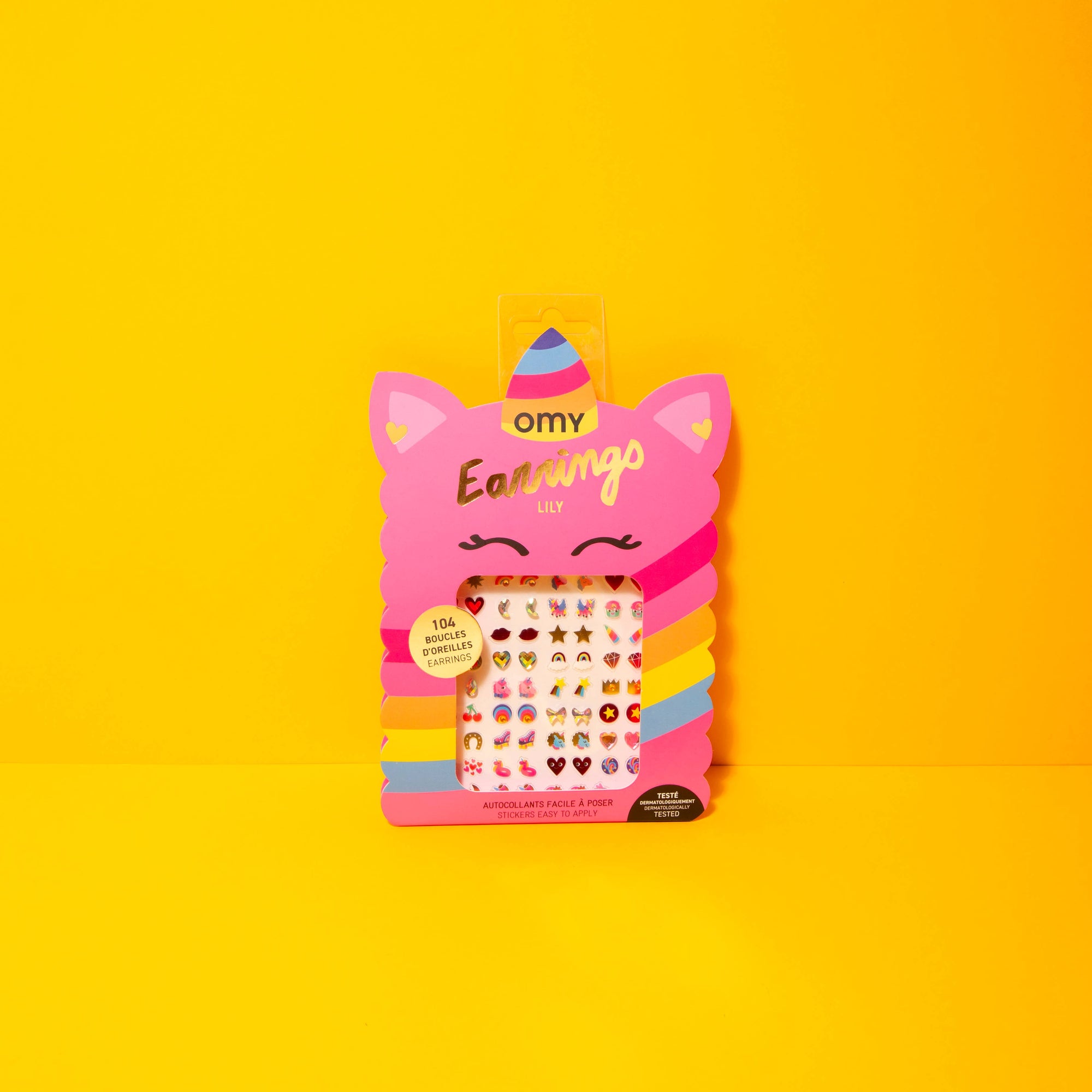 OMY - Kids Sticker Earrings - Unicorn