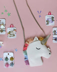 Rainbow Unicorn Claw Clip