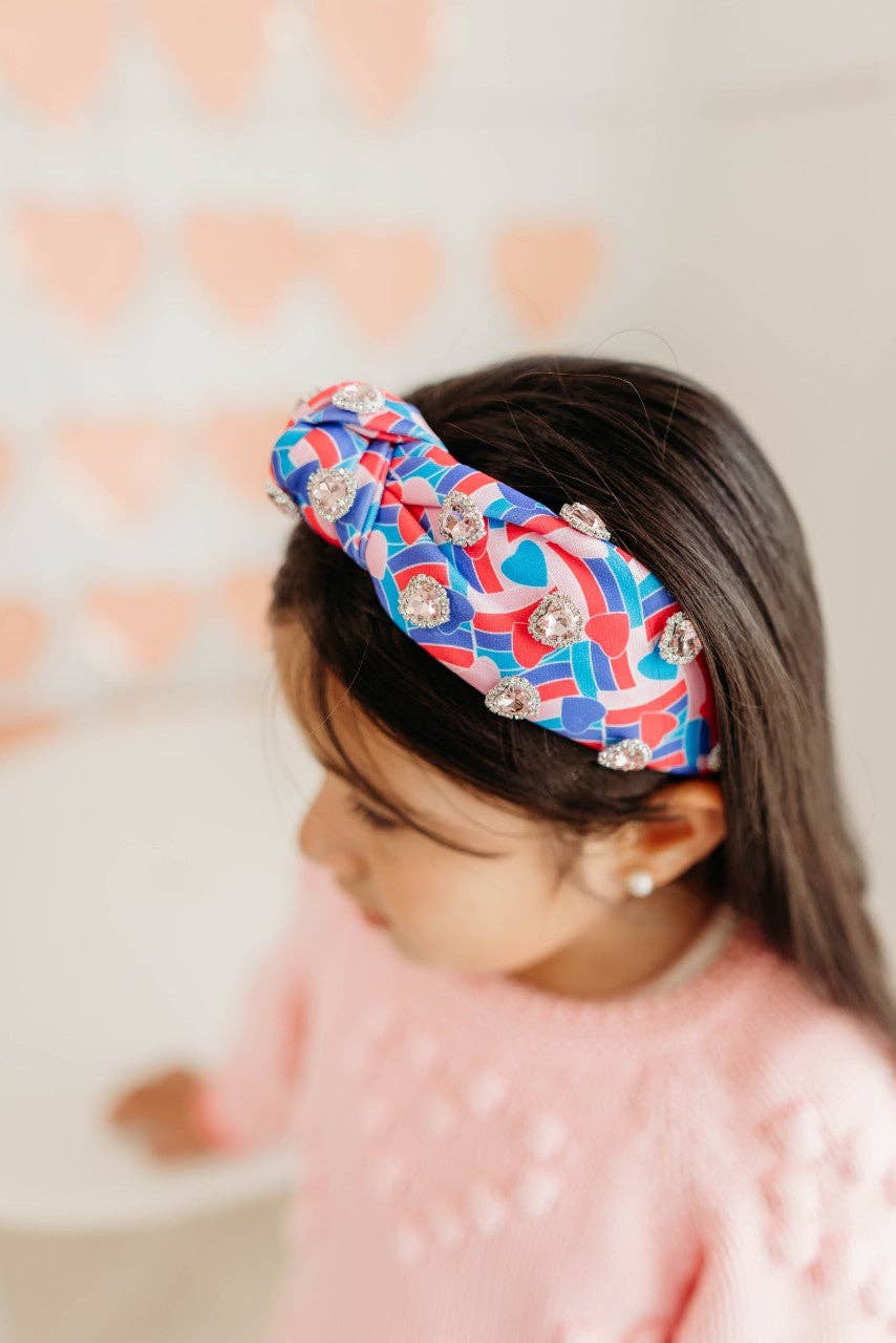 Girls Beaded Headband - Love Spell