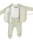 Bonsie Skin to Skin Babywear Footie - Mint Twist