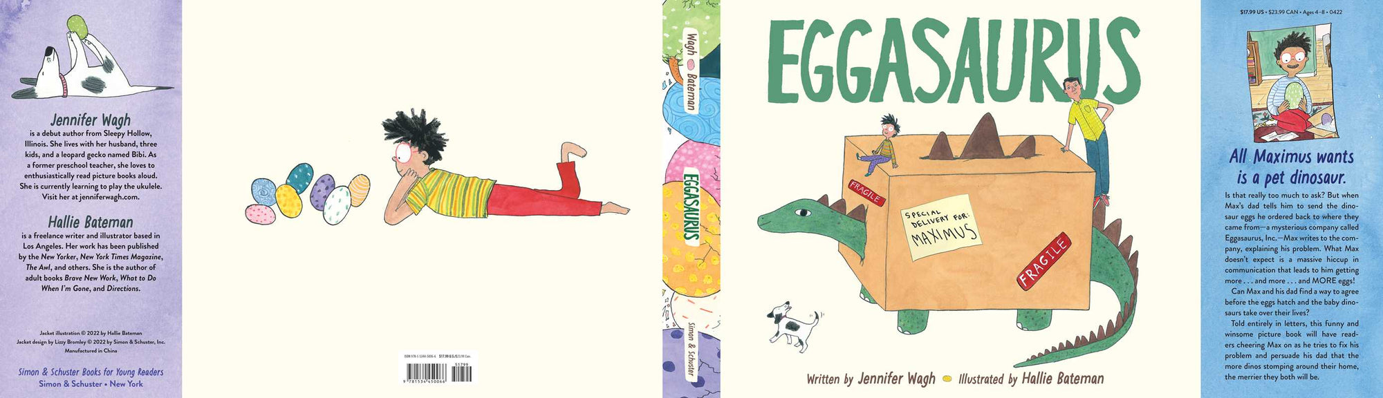 Eggasaurus by Jennifer Wagh: Hardcover
