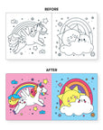 Unicorn Dreams Color Magic Bath Book
