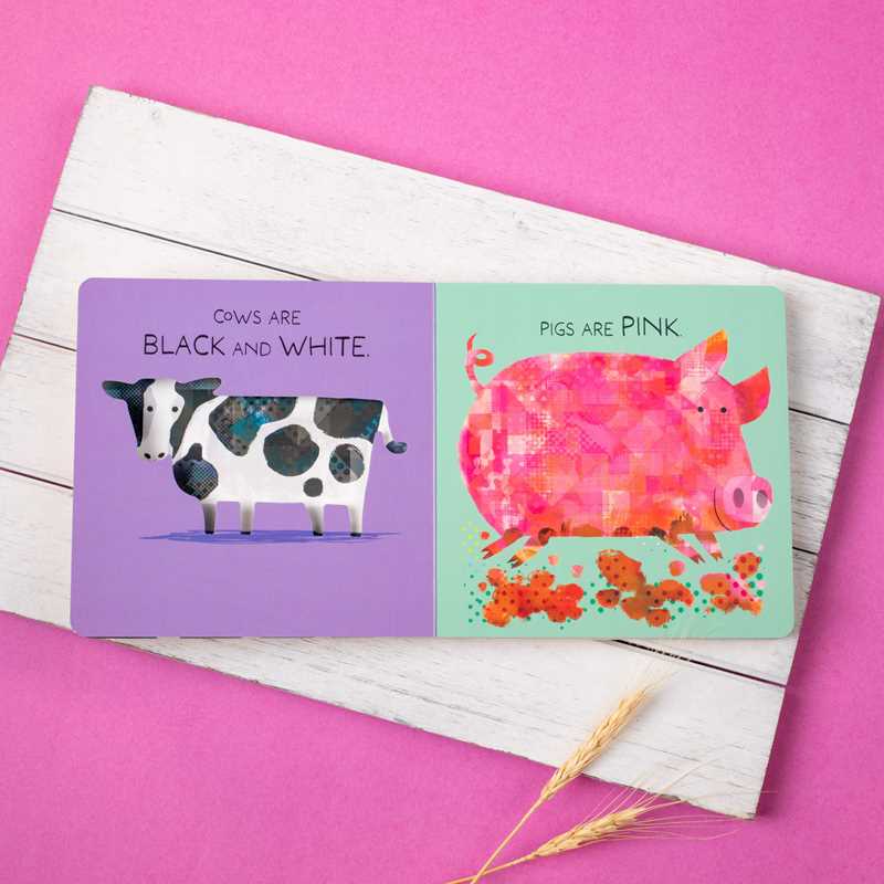 Cows Are Pink! by Becky Davies: Board Books; 20 pages / English