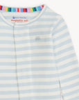 Magnetic Me Blue Stripe Organic Cotton Onesie