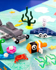 LEGO Books: Shark & Friends Build and Play Box by AMEET Publishing: Kit - Paperback; 48 pages / English