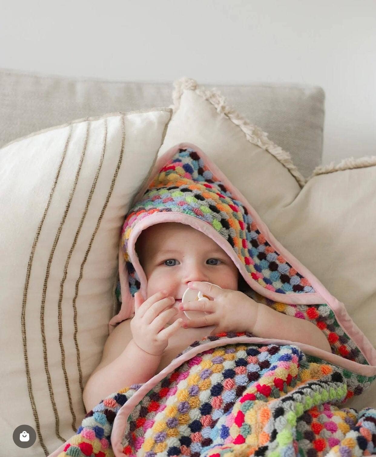 Handwoven Baby Swaddle Blanket | Super Soft New Born Blanket