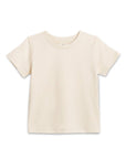 Organic Baby and Kids Classic Crew Neck Tee - Natural