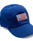 Flag Patch Baseball hat: Denim / Toddler (1Y-4Y)