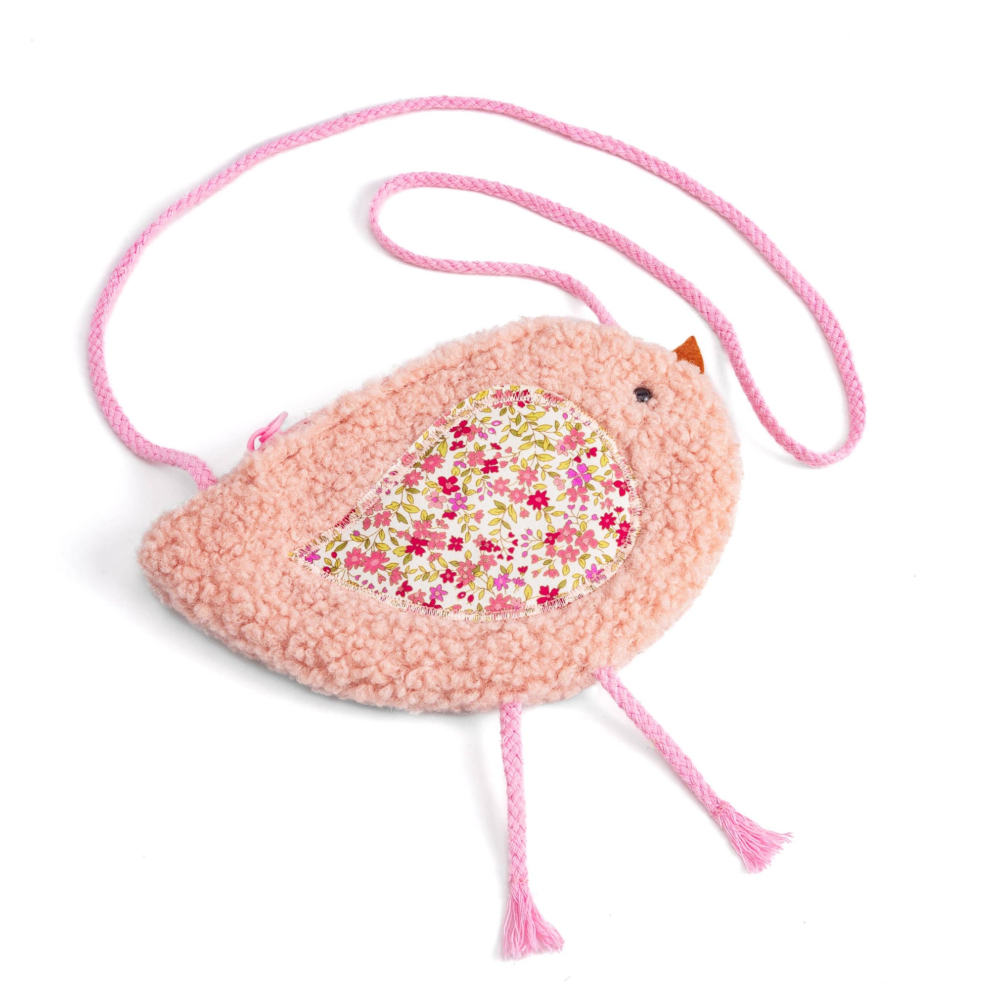 Bird Chick Plush Crossbody Purse- Toddlers and Little Kids: Yellow