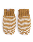 Baby/ Toddler Kids Thumbless Winter Mittens, Stripe Pattern