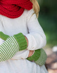 Classic Knit Winter Mittens for Kids