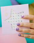 Unicorn + Rainbows Nail Stickers - 1 Pk.