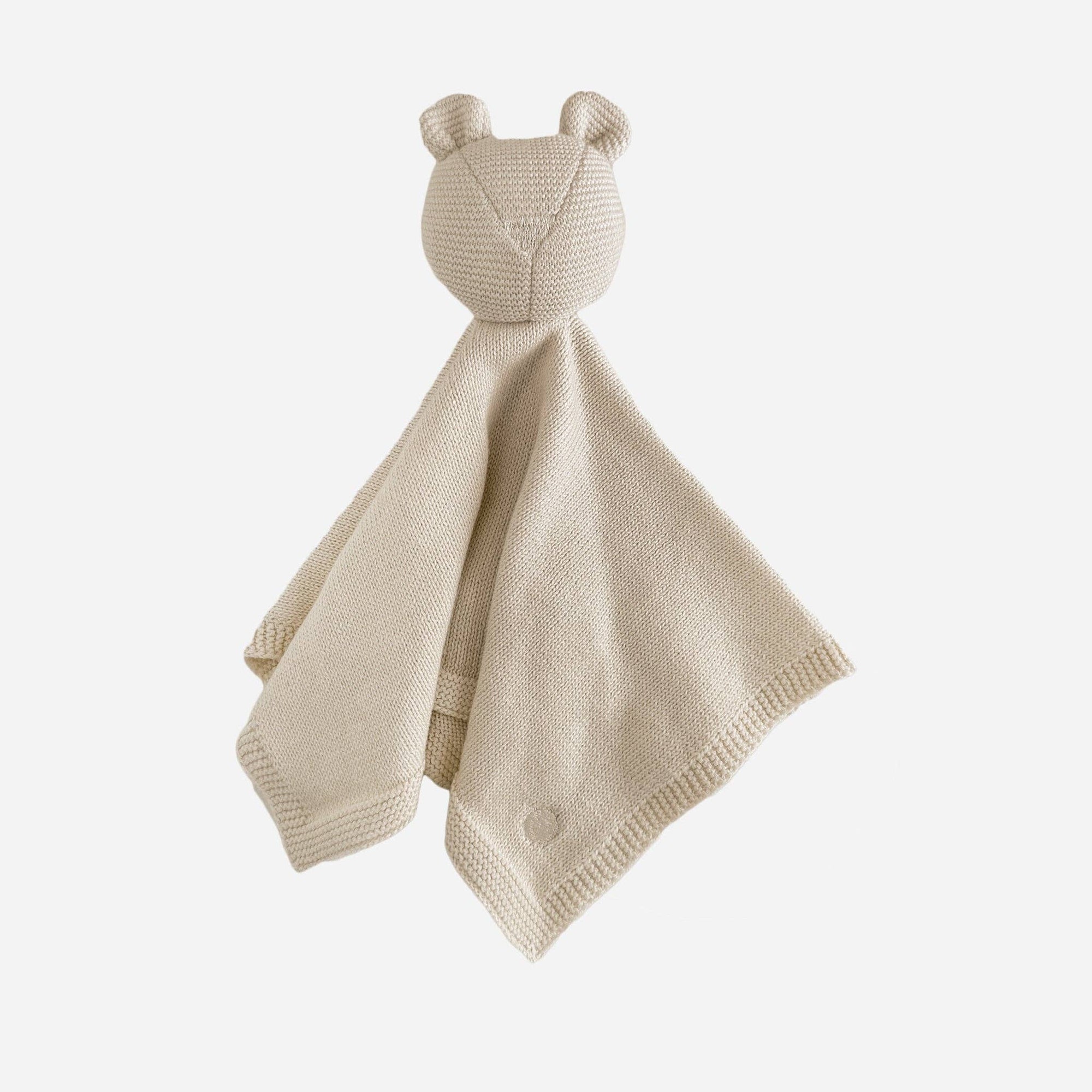 Lovey Bear Birch Baby Organic Cotton Security Blanket