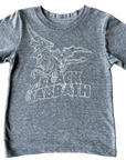 Rowdy Sprout Black Sabbath Short Sleeve Tee, Tri Grey |Mockingbird Baby & Kids