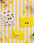 Under Construction Sticker Set
