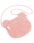 Mouse Face Crossbody Purse — For Toddlers & Little Girls: Pink