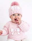 Bow Sweater for Baby & Toddler Girls