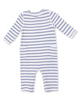 Vintage Stripe Blue - Uni Romper