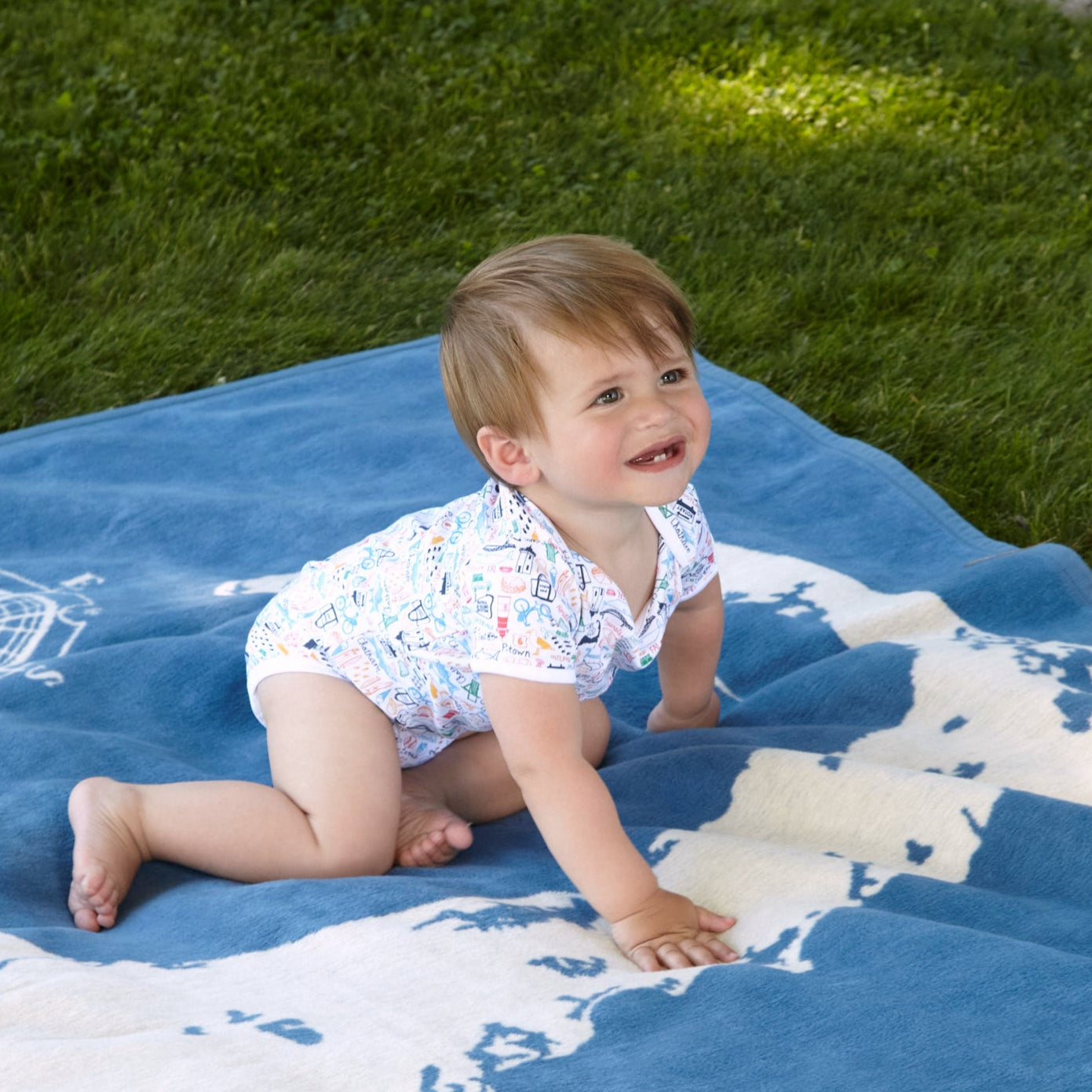 Lobster Bake Short Sleeve Baby Body Suit