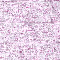 Joy Street Cape Cod Pink Print detail