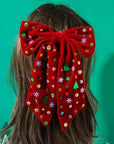 Holiday Luxe Velvet Hair Bow