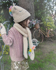 Rainbow Unicorn Knitted Hat 7-10 Years