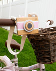 Vintage Camera Music Box - Pink