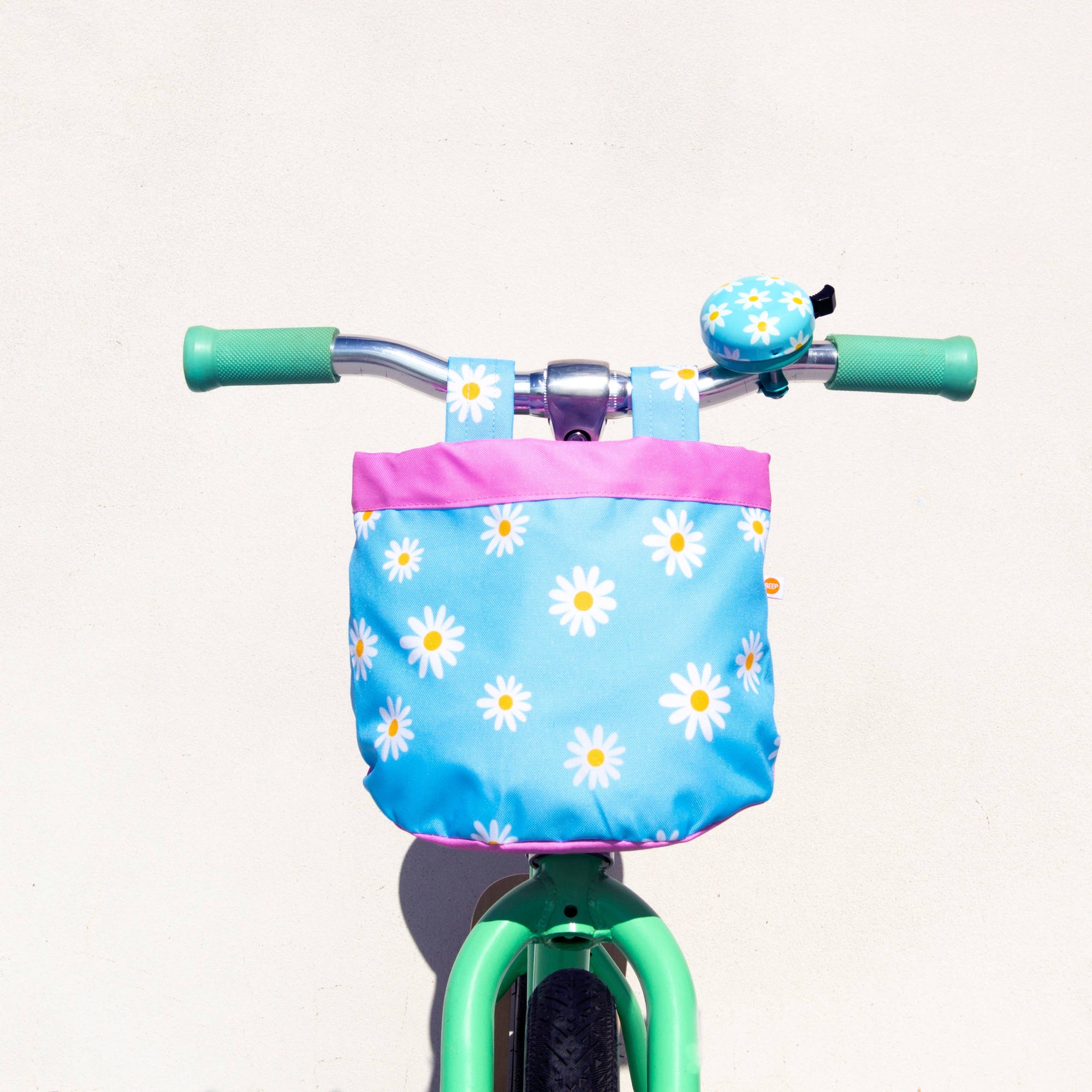 Daisy Bike & Scooter Front Canvas Basket