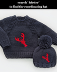 Lobster Sweater for Baby & Toddler