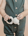 Teether Bear Cotton Rattle Baby Newborn Gift Toy