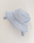 Light Blue Stripe Seersucker Bucket Hat Baby & Toddler