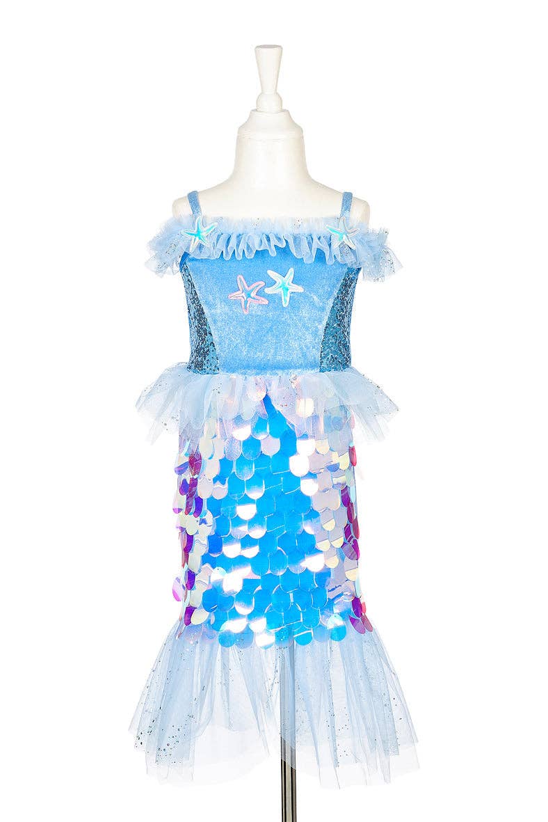 Lorelie Mermaid Costume Dress for Kids - Carnival (2 sizes): 3-4 years