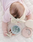 Classic Silicone Stacking Teething Ring Toy