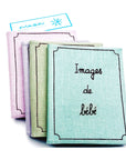 Images De Bebe : Linen Baby Photo Album Brag Book