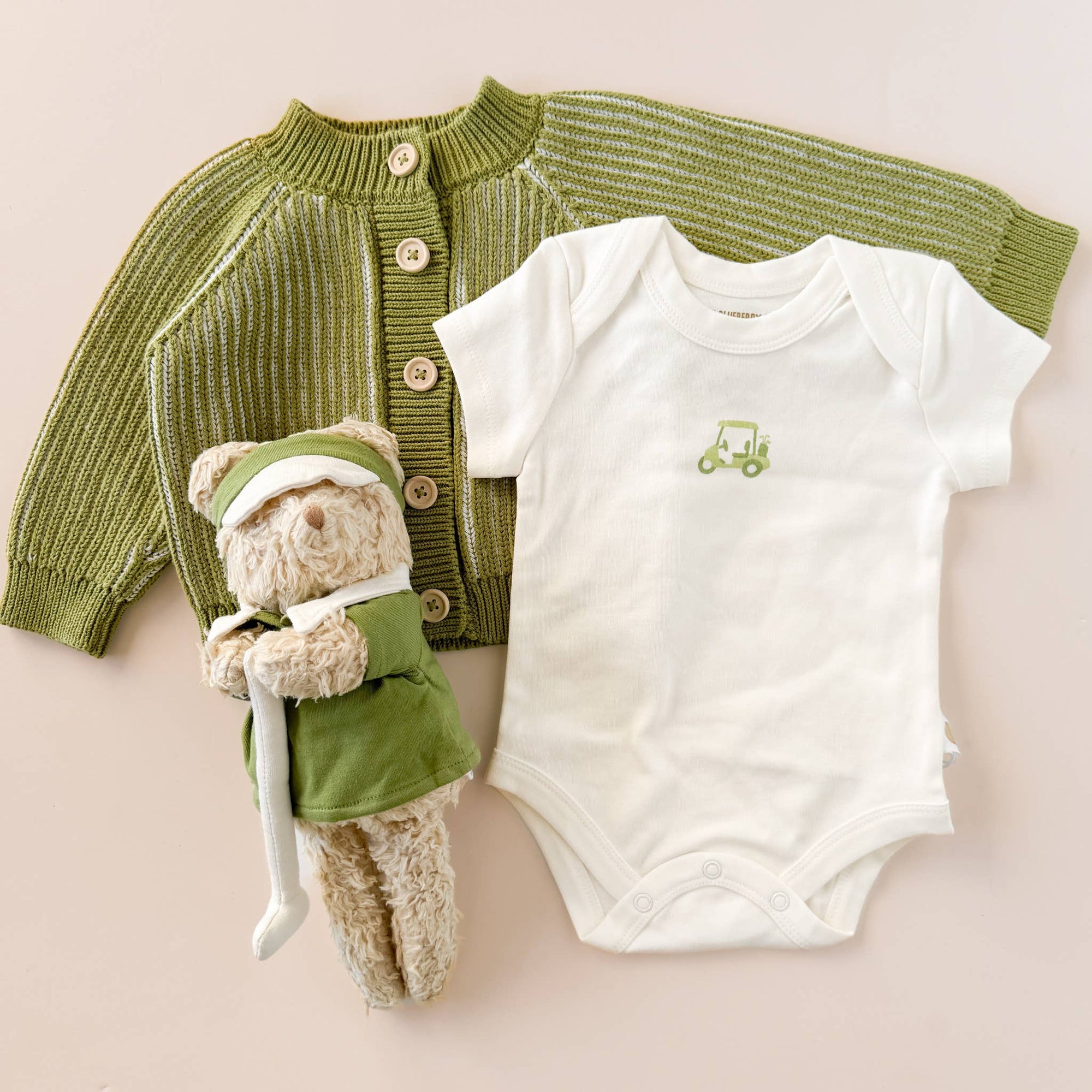 Golf Organic Teddy Bear