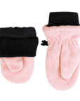 Dusty Pink | Fleece Mittens: S (3-9 Months) Thumbless / Fleece