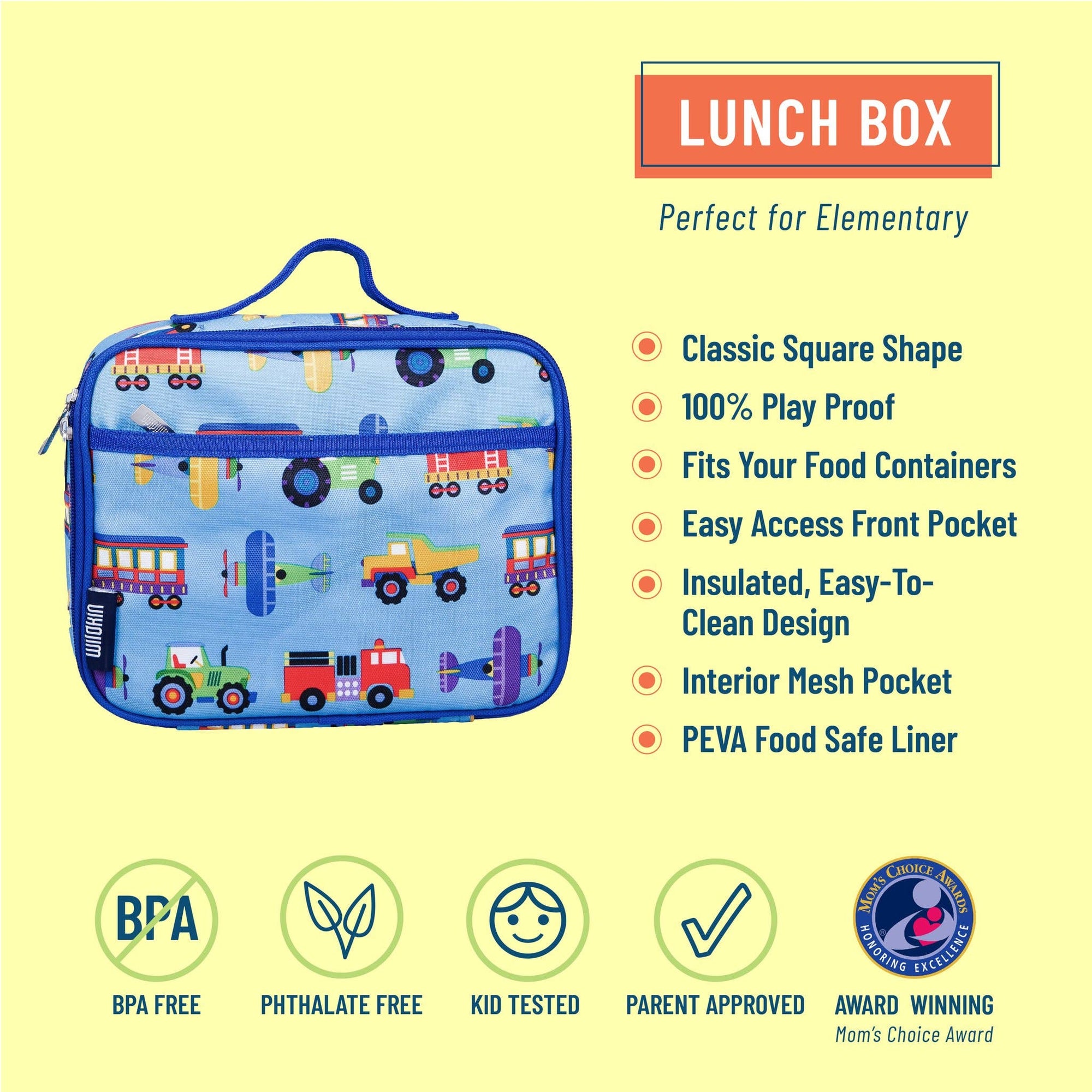 Trains Planes and Trucks Lunch Box