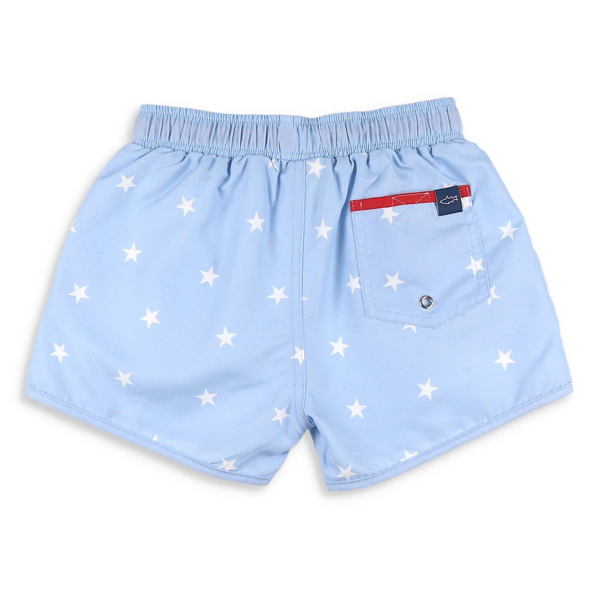 Boys Star Print Boardies Swim Shorts