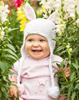 Hugbunny Pink Beanie Hat SALE: S (0-6 Months)