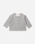 Quincy Mae Rory Shirt in Midnight Gingham