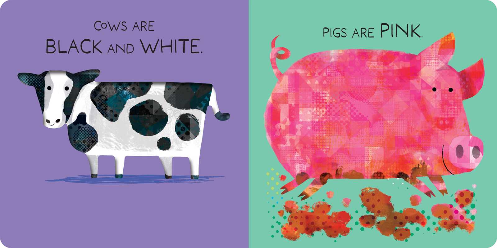 Cows Are Pink! by Becky Davies: Board Books; 20 pages / English