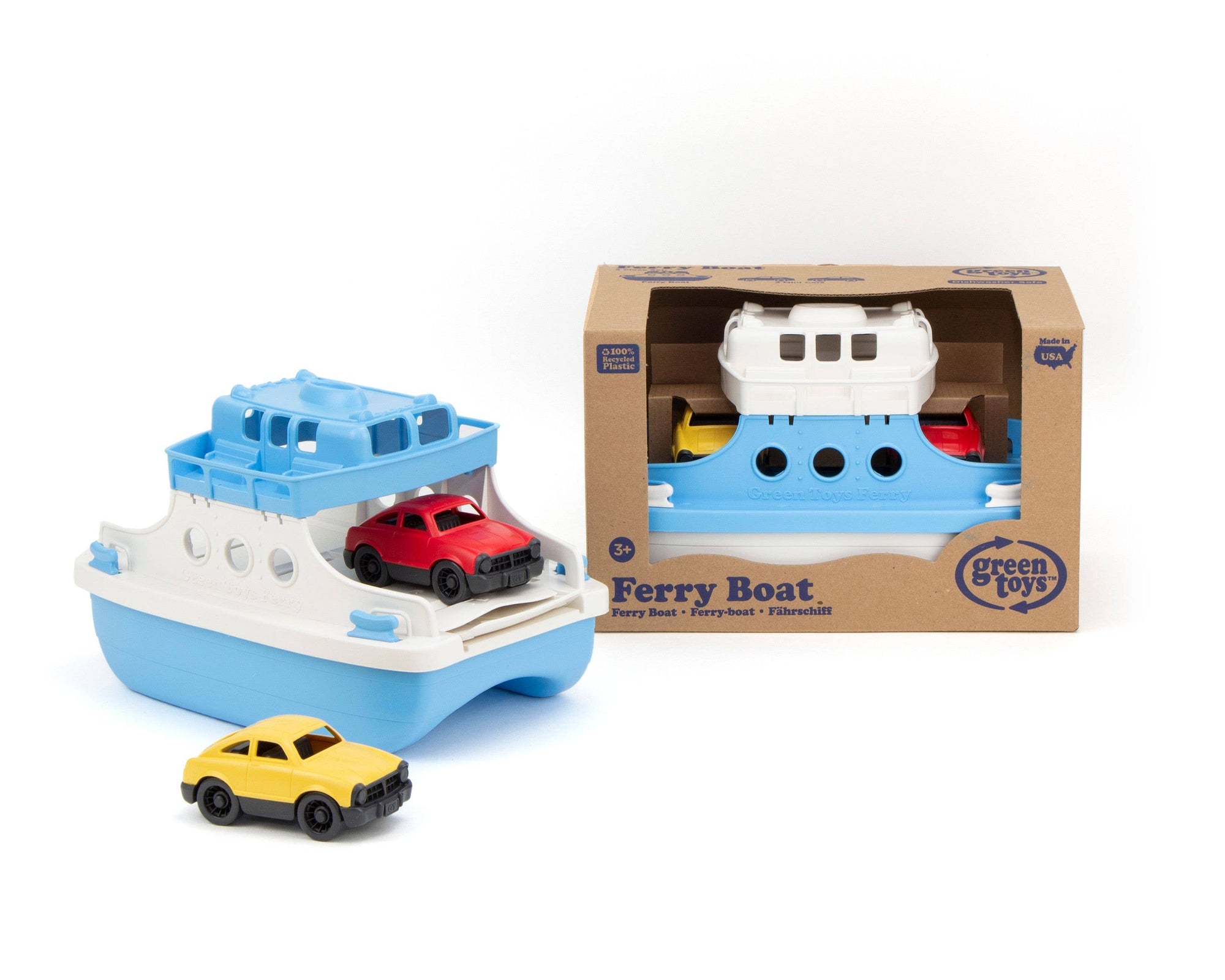 Ferry Boat - Blue/White