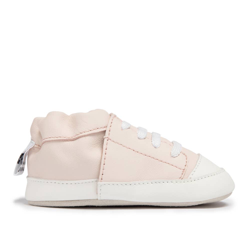 Leather Baby Sneaker Shoe - Pink