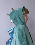 Dinosaur Dress Up Velvet Cape 3-10 Years