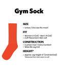 Badass Grandma Gym Crew Socks