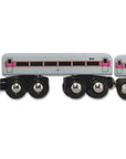 Boston MBTA Commuter Rail Wooden Toy Train