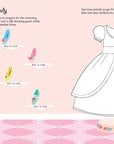 Princesses: Dress-Up Sticker Book