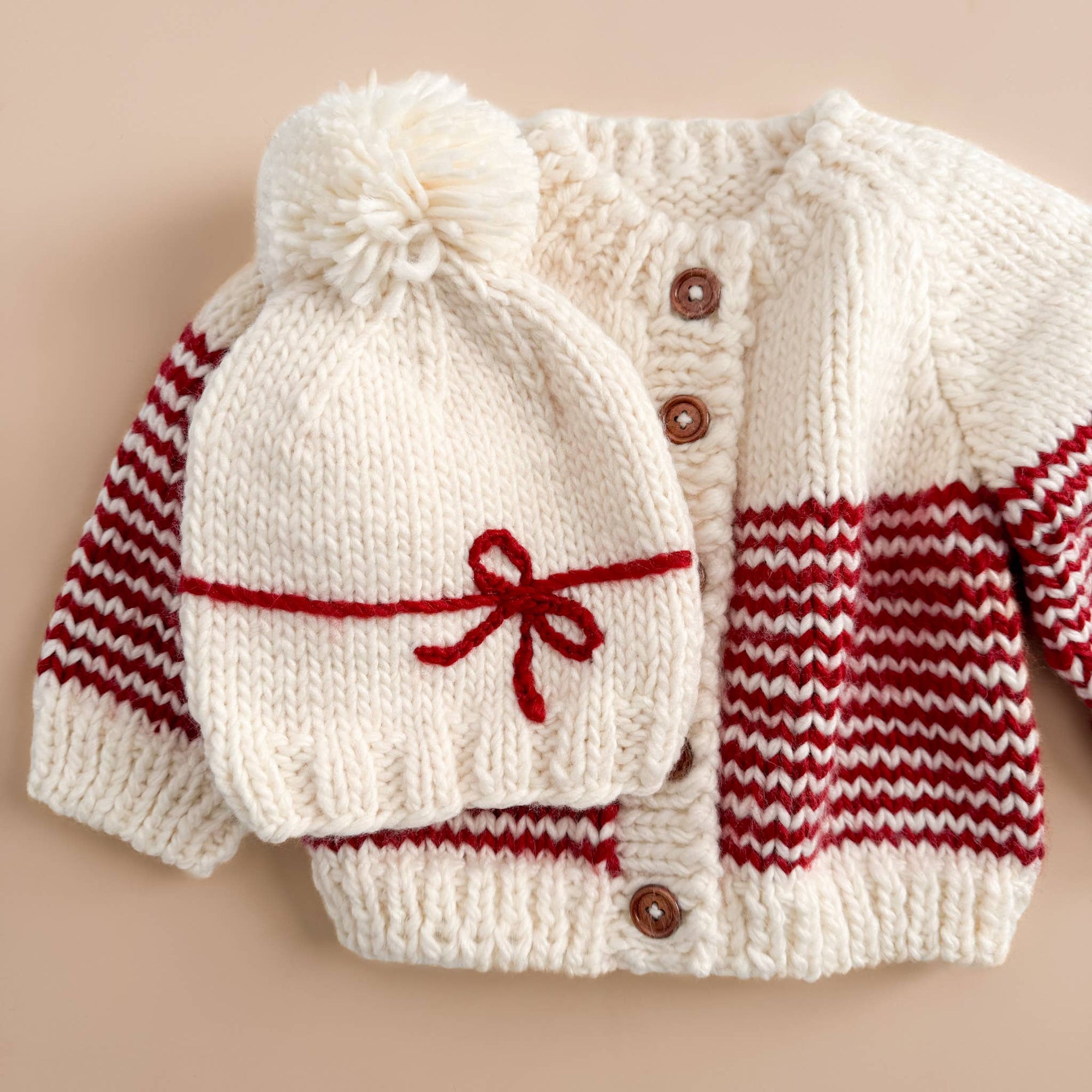 Red Stripe Cardigan Baby & Toddler