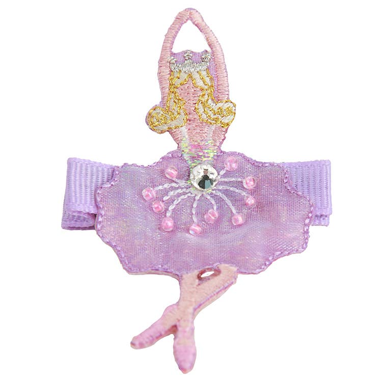 Ballerinas Clip: Pink w/ blonde
